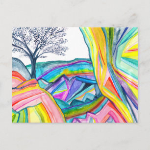 RAINBOW CANYON CUSTOM POSTCARD