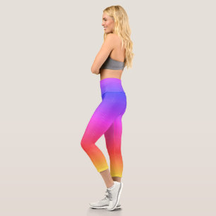 Rainbow Capri Leggings