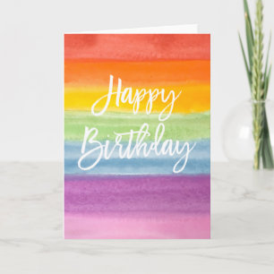 Rainbow Card