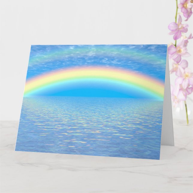 Rainbow Card (Orchid)