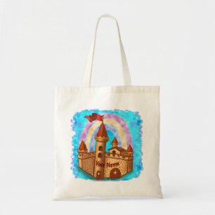 Rainbow Castle Tote Bag