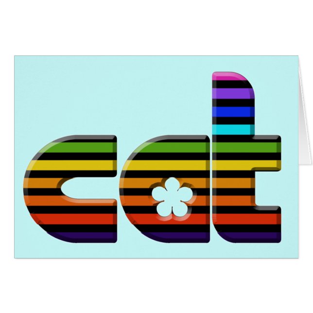 rainbow cat (Front Horizontal)