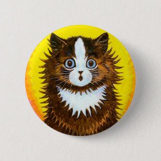 Rainbow Cat 2 Inch Round Button