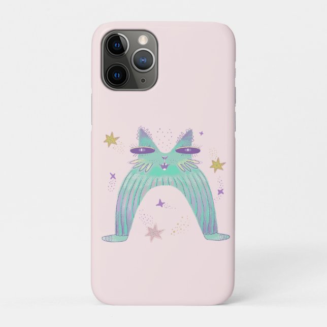 rainbow cat art  Case-Mate iPhone case (Back)