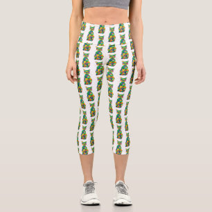 Rainbow Cat Capris