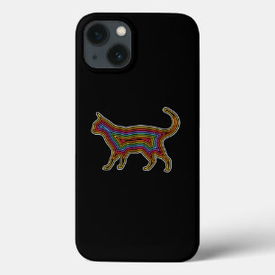 Rainbow Cat iPhone 13 Case