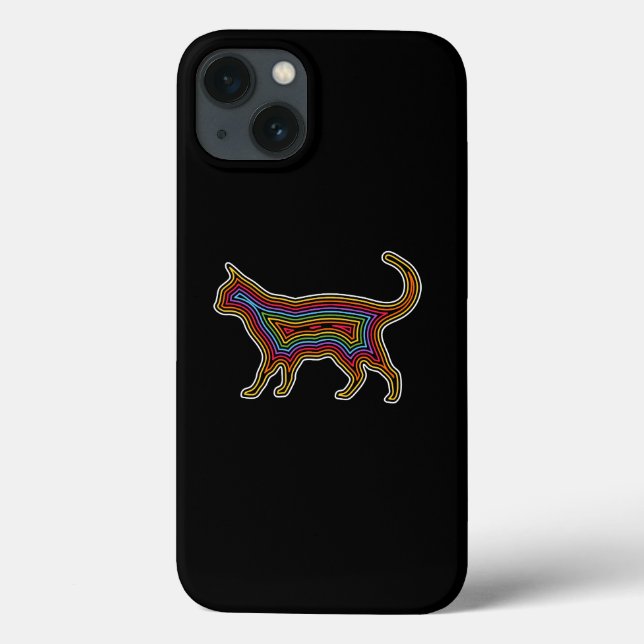 Rainbow Cat Case-Mate iPhone Case (Back)