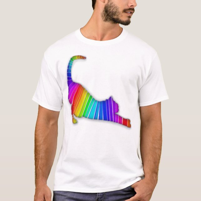 Rainbow Cat T-Shirt (Front)