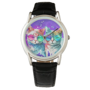 Rainbow Cats Couple  Watch