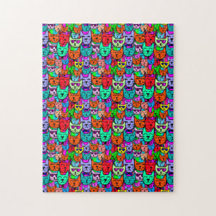 Rainbow Cats Jigsaw Puzzle