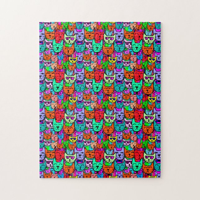Rainbow Cats Jigsaw Puzzle (Vertical)