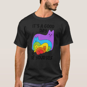Rainbow Cats LGBT Pride Lesbian Gay LGBTQ T-Shirt