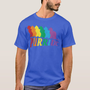 Rainbow Cats Meow Gay Pride LGBTQ LGBT Pride Month T-Shirt