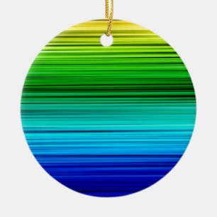 Rainbow Ceramic Ornament