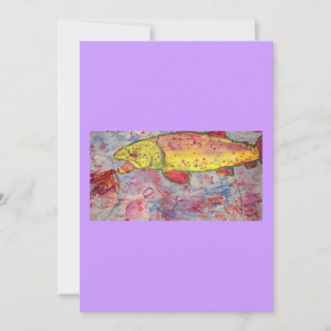 rainbow chasing trout (Front)