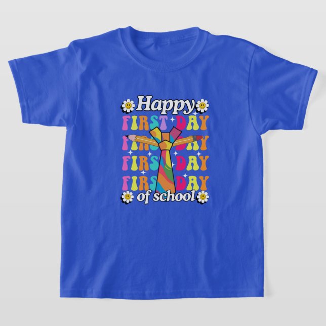 Rainbow Cheers for the First Day! T-Shirt (Laydown)