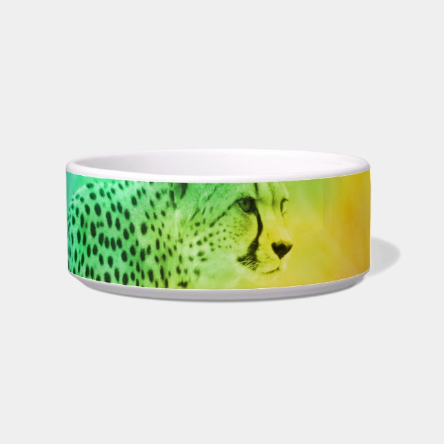 Rainbow Cheetah Bowl (Right)