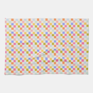 Rainbow Chequerboard Kitchen Towel