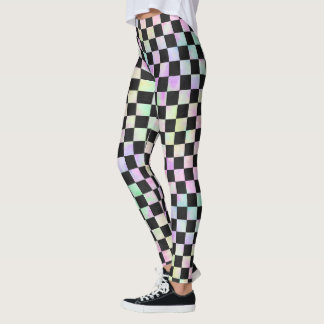 RAINBOW CHESS LEGGINGS