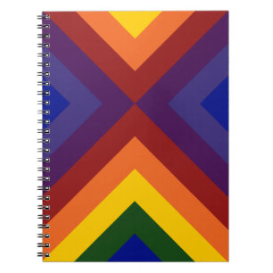 Rainbow Chevrons Notebook