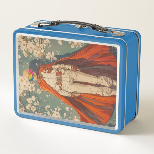 Rainbow Child Metal Lunch Box (Back)