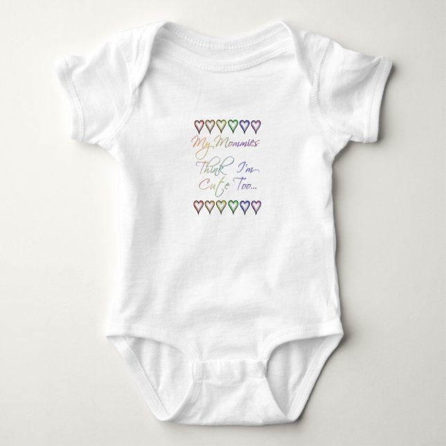 Rainbow Children Baby Bodysuit (Front)