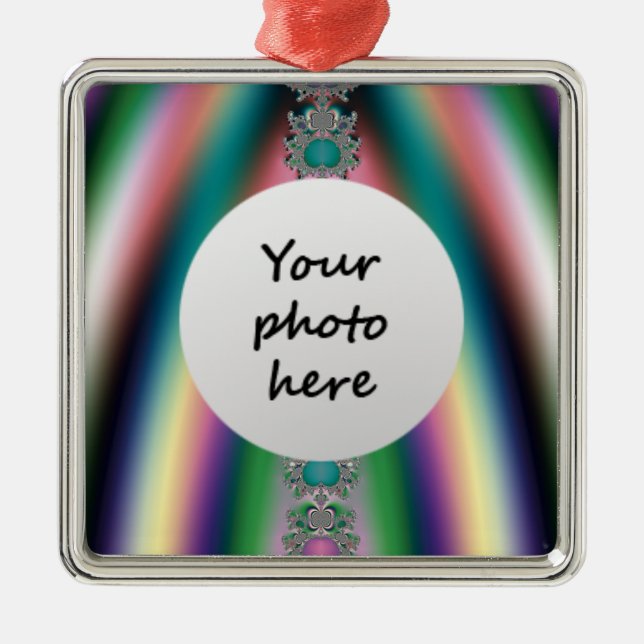 Rainbow Christmas Ornament (Front)