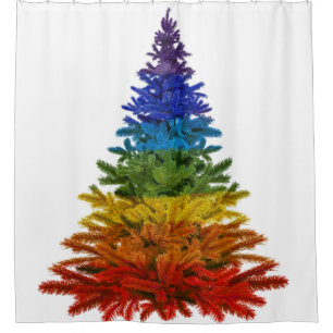 rainbow christmas tree