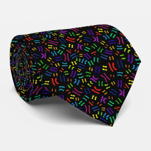 Rainbow Chromosomes Tie