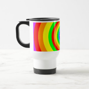 Rainbow Circle Design-40686 Travel Mug
