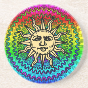 Rainbow Circling the Sun Coaster