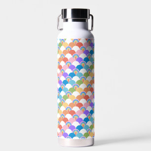 Rainbow Clamshell Water Bottle