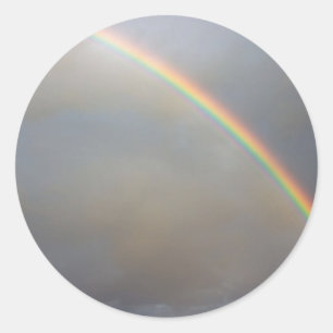 Rainbow Classic Round Sticker