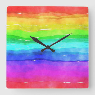 Rainbow clock