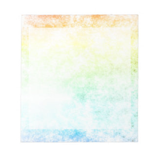 Rainbow Cloud Cloudy Day Notepad