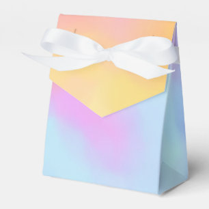 rainbow cloud favor box