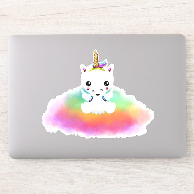 Rainbow Cloud Unicorn (Computer)