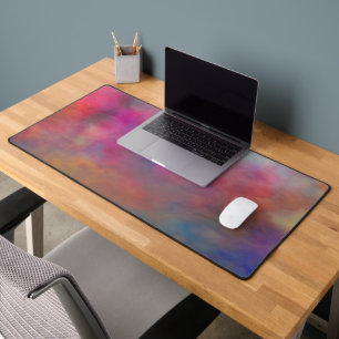 Rainbow Clouds     Desk Mat