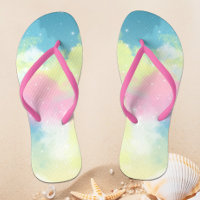 Rainbow clouds glitter sparkle stars