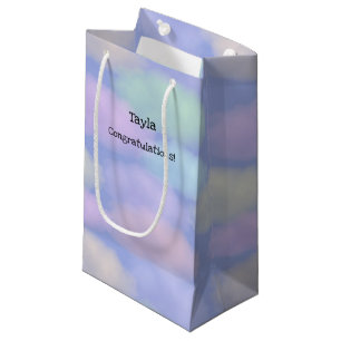 Rainbow Clouds Personalized Gift Bag