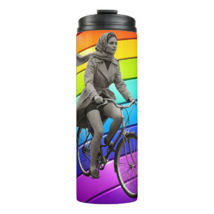 Rainbow coastal rider retro pop art thermal tumblr tumbler