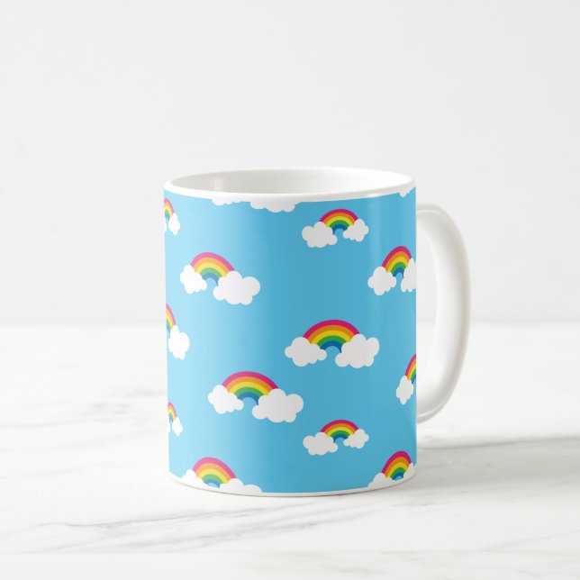 Rainbow Coffee Mug (Front Right)