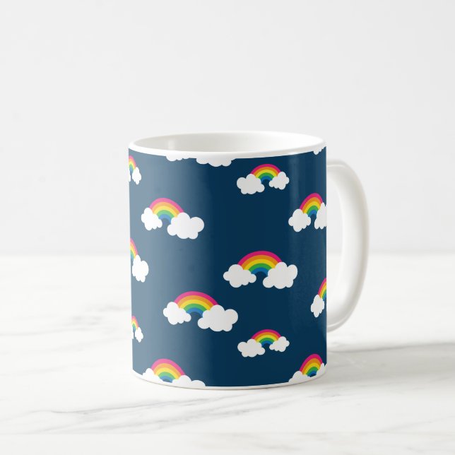 Rainbow Coffee Mug (Front Right)