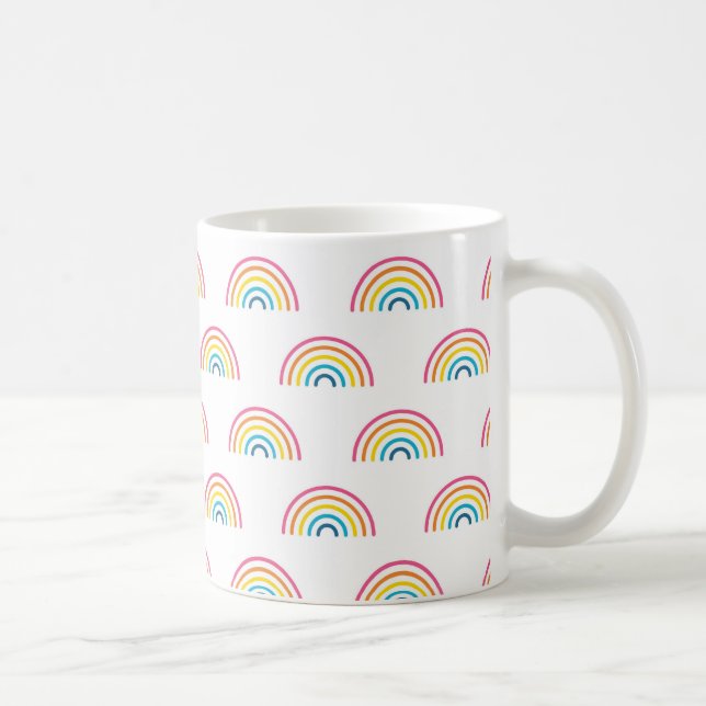 rainbow coffee mug (Right)