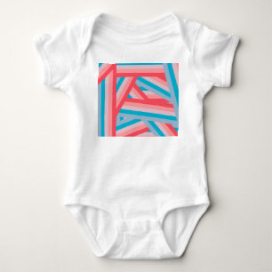 Rainbow Collage Baby Bodysuit