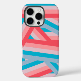 Rainbow Collage iPhone 16 Pro Case