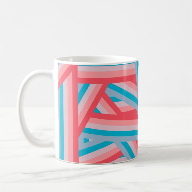 Rainbow Collage  Coffee Mug (Left)