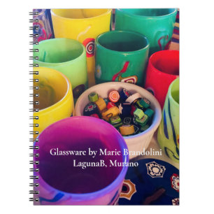 RAINBOW COLLECTION of SMALL GLASSES from LagunaB, Notebook