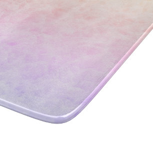 Rainbow Color Regenbogen Pastel marmor marble Cutting Board