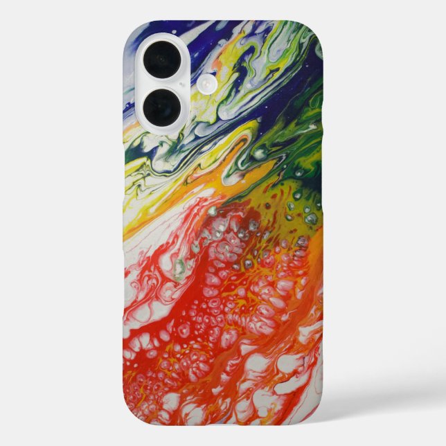 Rainbow Colors Case-Mate iPhone Case (Back)